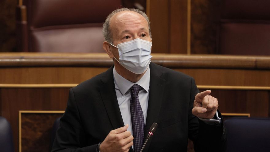 El ministro de Justicia, Juan Carlos Campo.