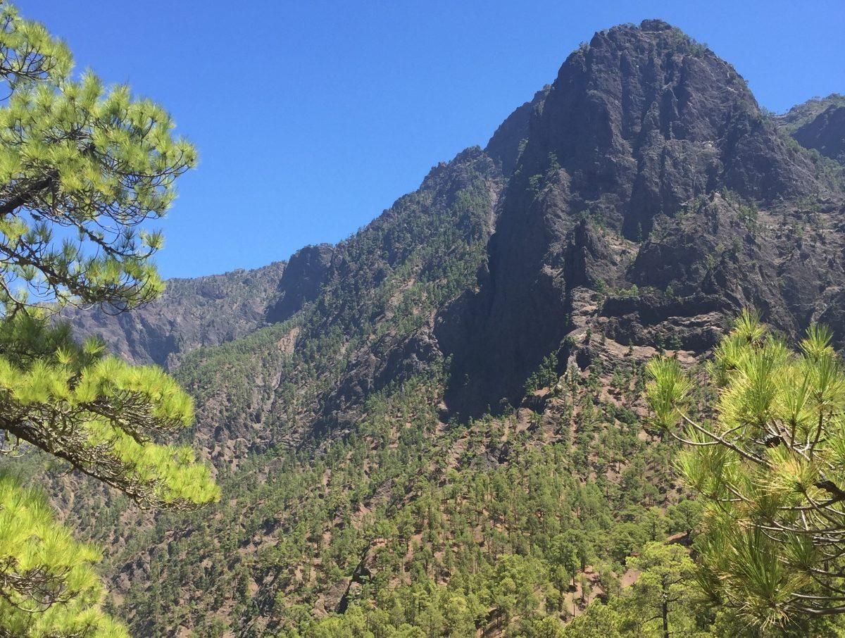 Parque Nacional de la  Cadera de Taburiente.