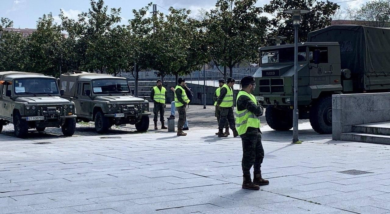 El Ejército, en Vitoria