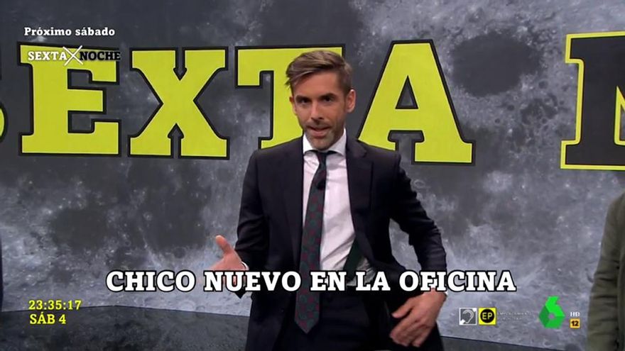 José Yélamo se coló en 'laSexta Noche' una semana antes del debut para conocer a sus tertulianos: "No se asusten"
