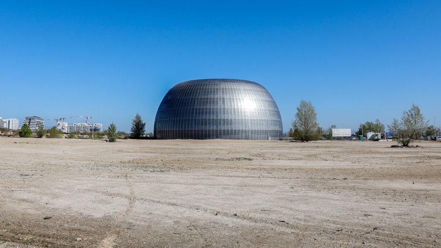 Edificio de la Ciudad de la Justicia en Valdebebas (Madrid).