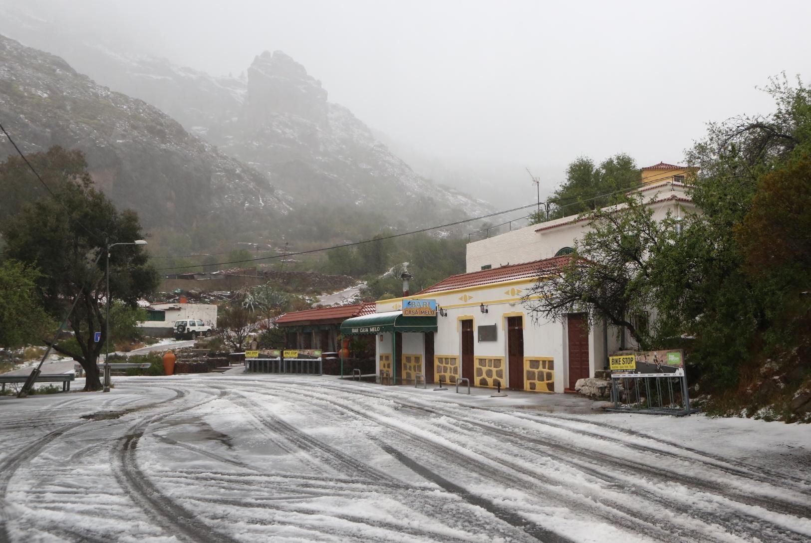 Nieve en Ayacata (ALEJANDRO RAMOS)