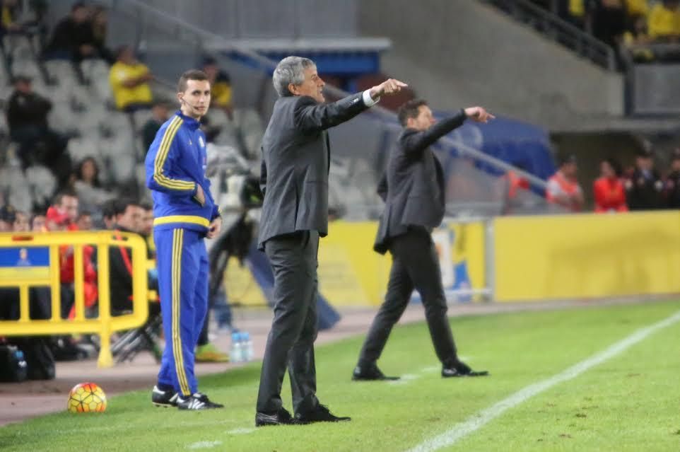 Partido entre la UD Las Palmas y el Atlético de Madrid. (ALEJANDRO RAMOS)