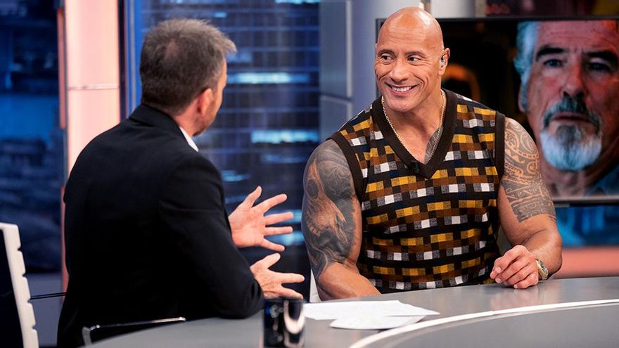 Dwayne Johnson habló con Pablo Motos de un posible salto a la política: "Un 50% de estadounidenses votaría por mí"