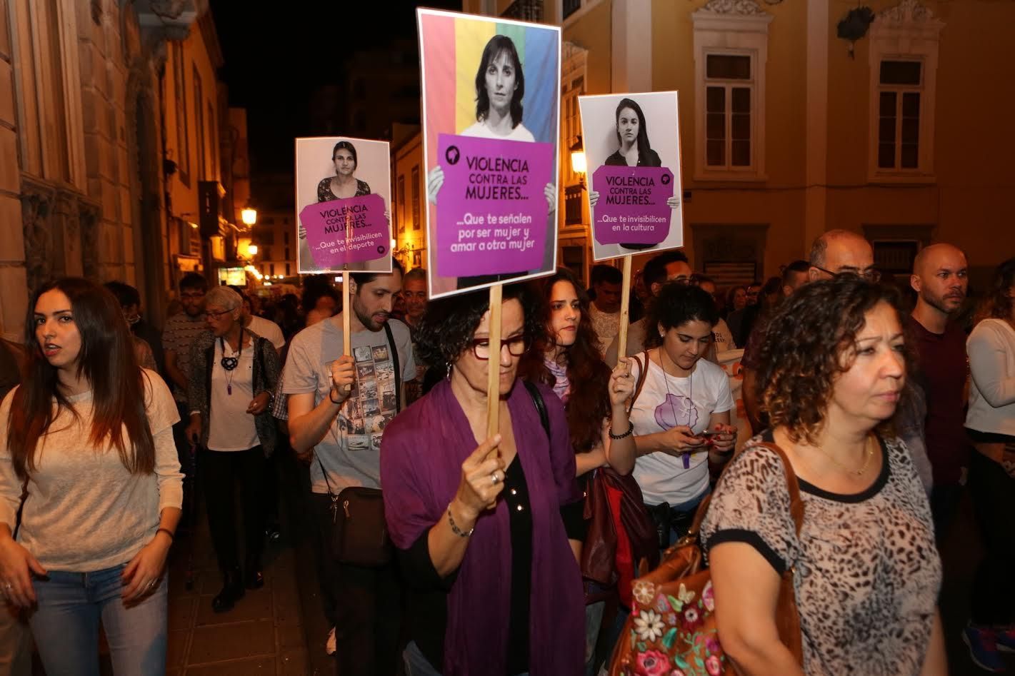 Manifestación por la igualdad en Las Palmas de Gran Canaria.(ALEJANDRO RAMOS)