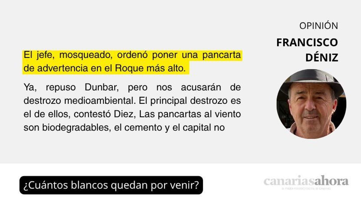 ¿Cuántos blancos quedan por venir?