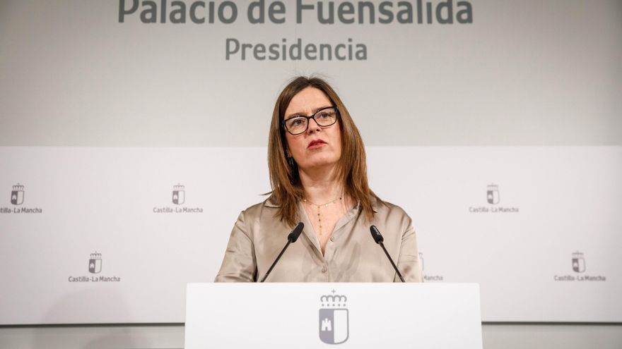 La consejera portavoz Esther Padilla