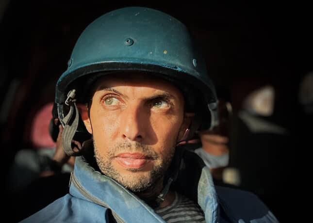 Mohammed Asad, fotoperiodista con una gran experiencia cubriendo las ofensivas israelíes contra Gaza.