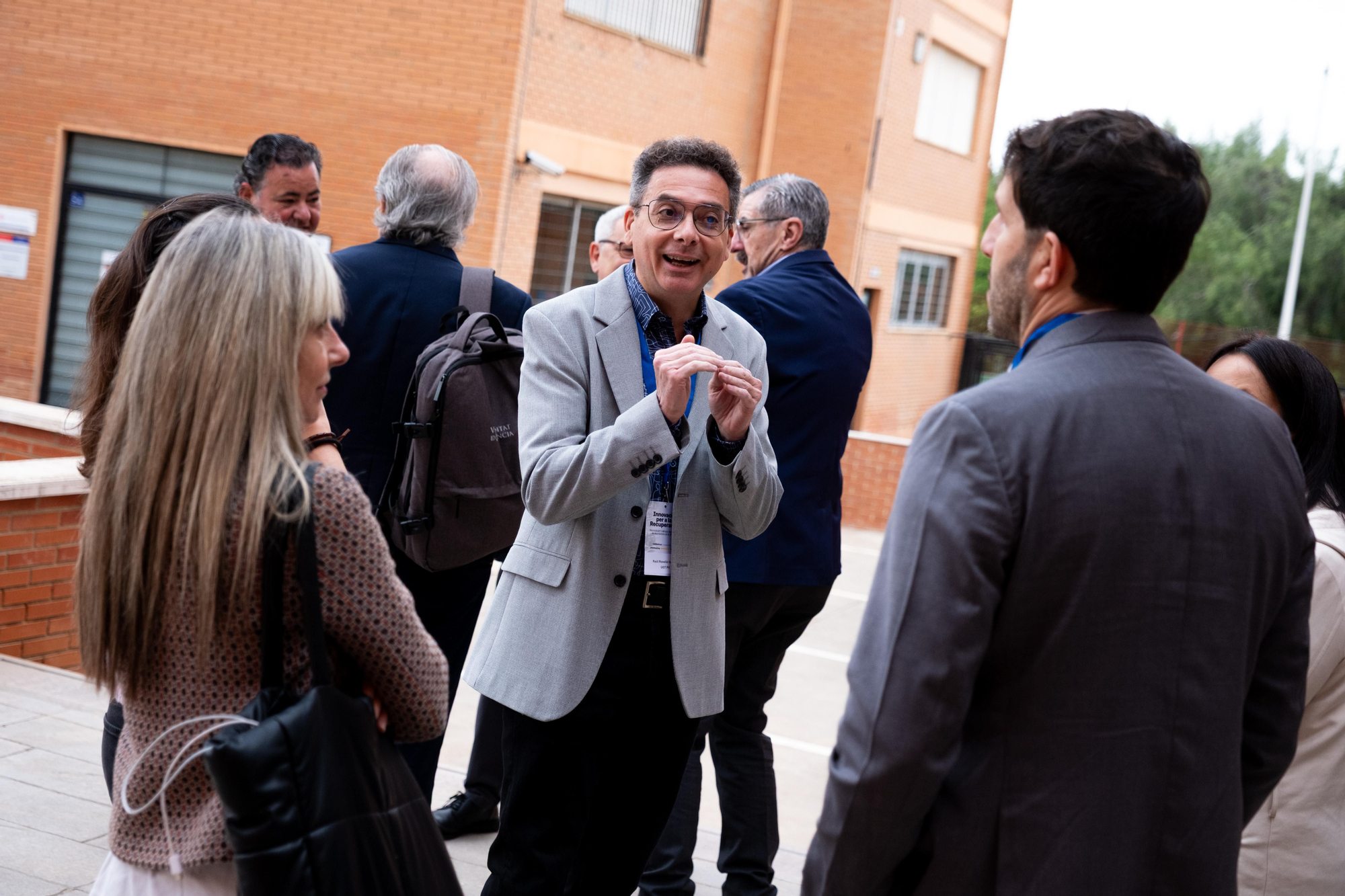 Algunos de los asistentes a la jornada 'Innovació per la Recuperació. Reconstruint València després de les inundacions de la DANA'.