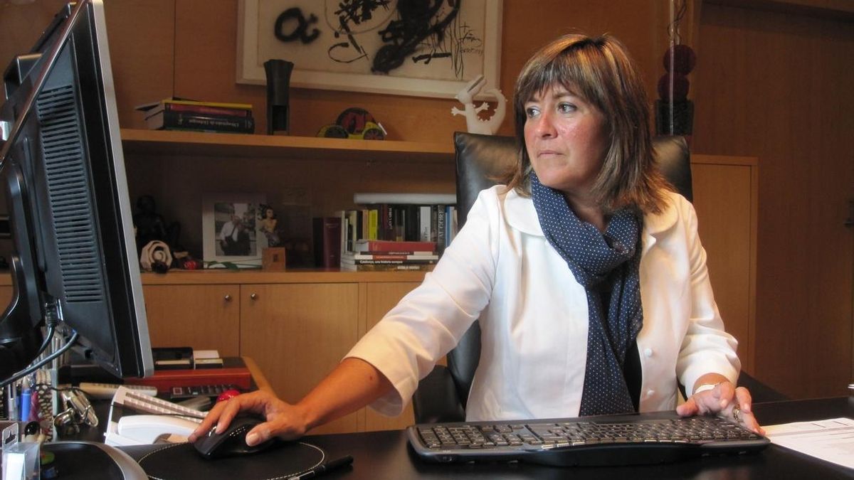 La alcaldesa de L'Hospitalet de Llobregat (Barcelona) y 'número dos' del PSC, Núria Marín.