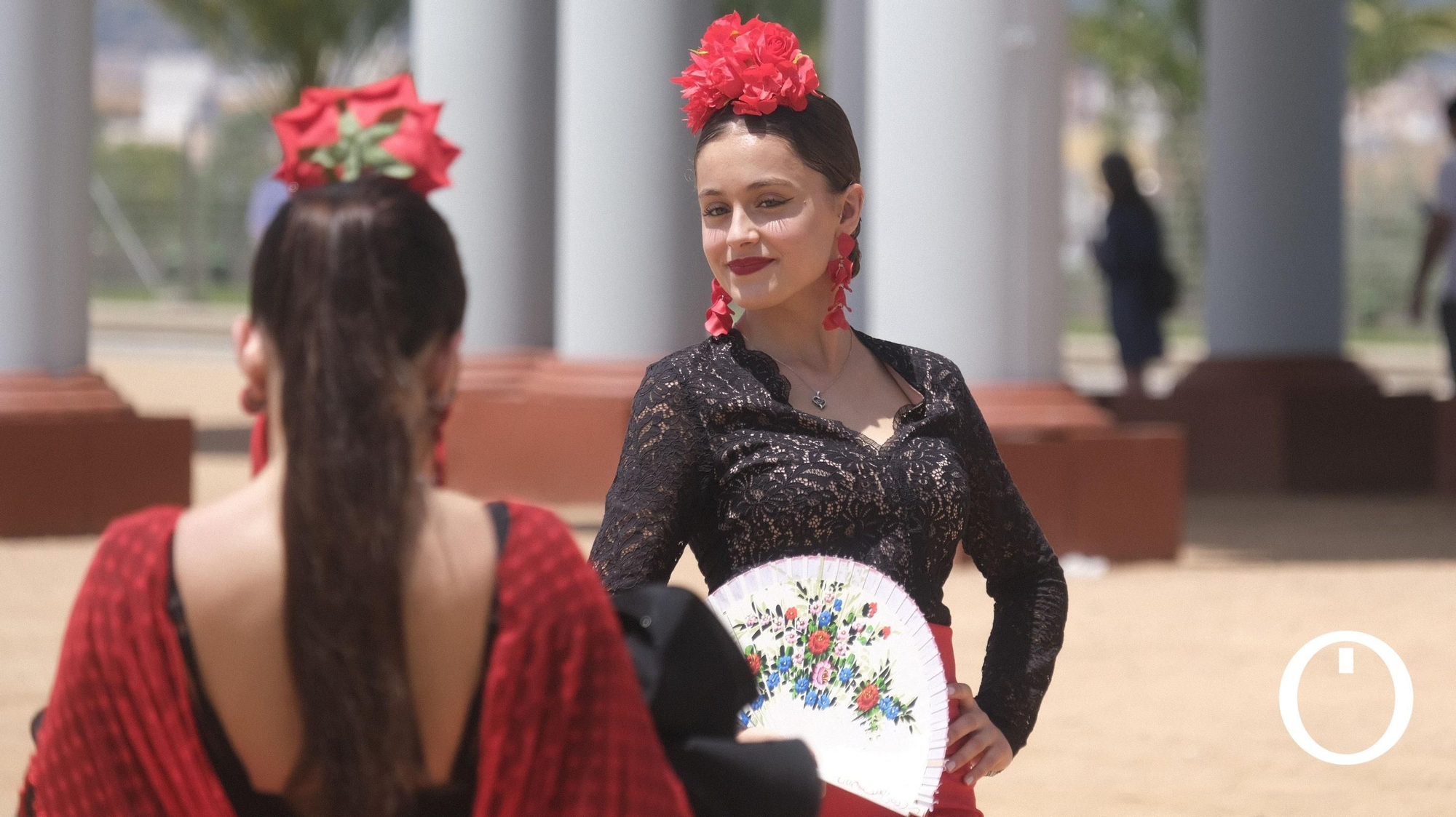 Ambiente de jueves en la feria de Córdoba.