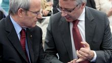José Montilla y José Blanco, en 2020.