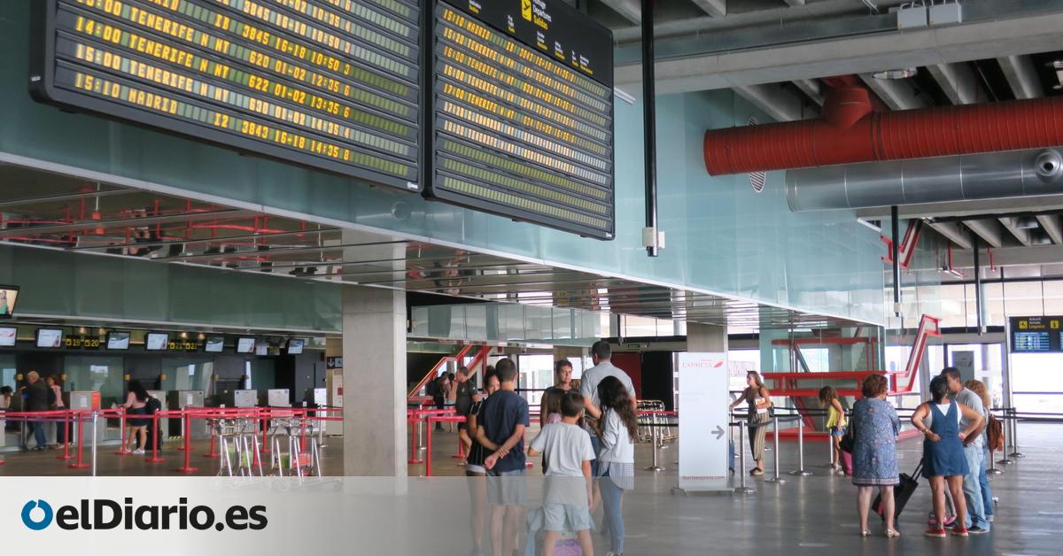 El Aeropuerto de La Palma registra en febrero más de 104.000 pasajeros