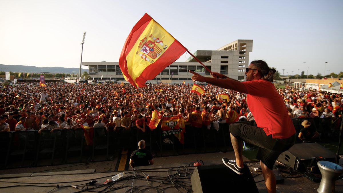 El ambiente de la afición española en el Córdoba Live, en imágenes