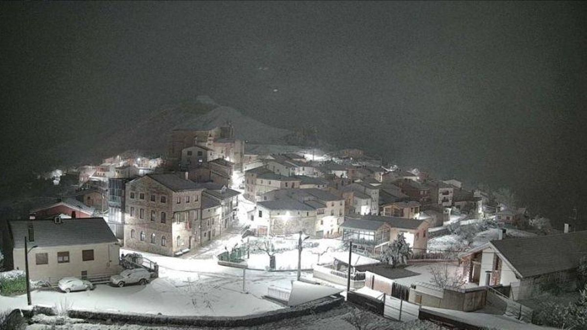 Nieve en el Valle de Ocón