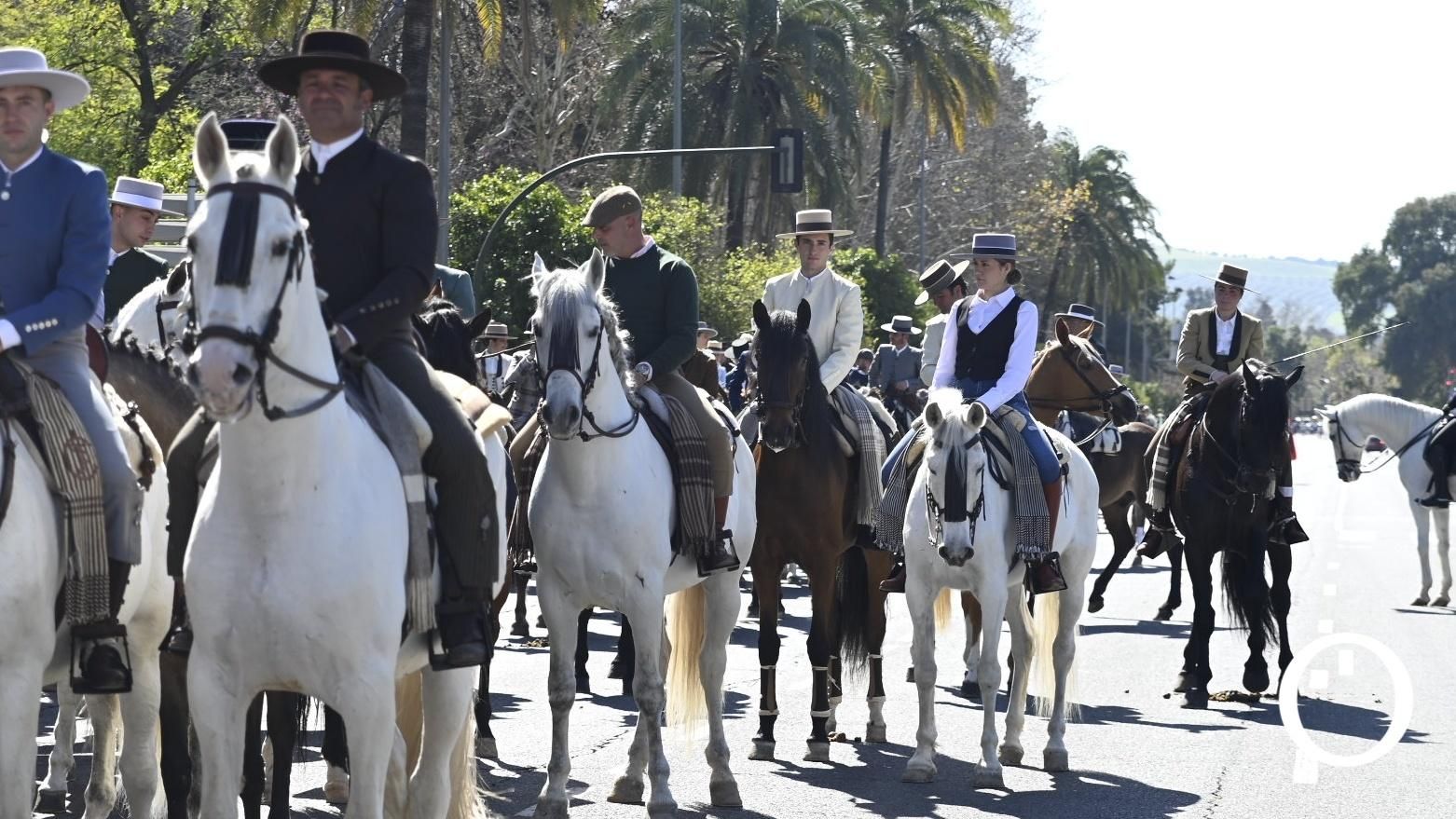 Marcha hípica por el día de Andalucía