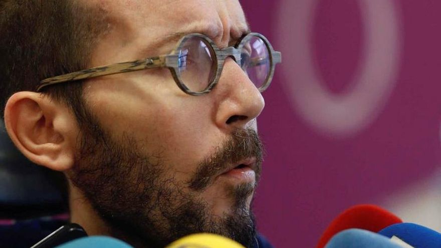 El portavoz de Unidas Podemos en el Congreso, Pablo Echenique.