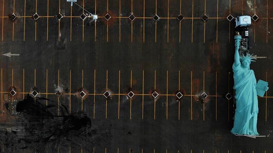 La historia detrás de la Estatua de la Libertad en la capital de Brasil