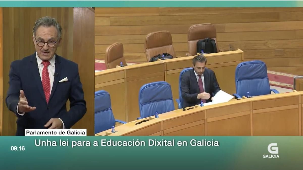 Veinte segundos ocho días después: TVG defiende que sí informó de la sanción a la bodega de la familia del conselleiro