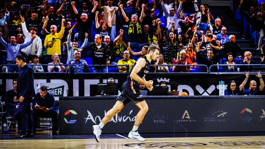 El Lenovo Tenerife pone la directa hacia la Final Four de la BCL