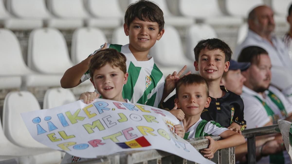 Grada Blanquiverde del Córdoba CF - Granada CF