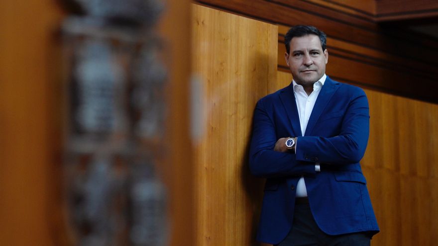 El portavoz del PP en las Cortes de Castilla y León, Raúl de la Hoz, el número 12 en la lista a las europeas