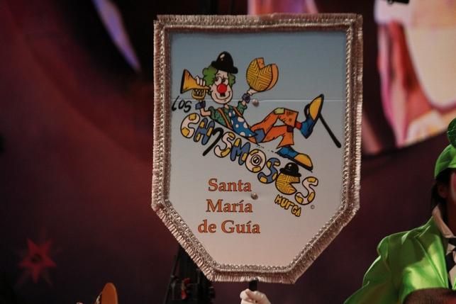 Actuación de 'Los Chismosos' en la final de murgas 2015. FOTO: Cirenia Vico.