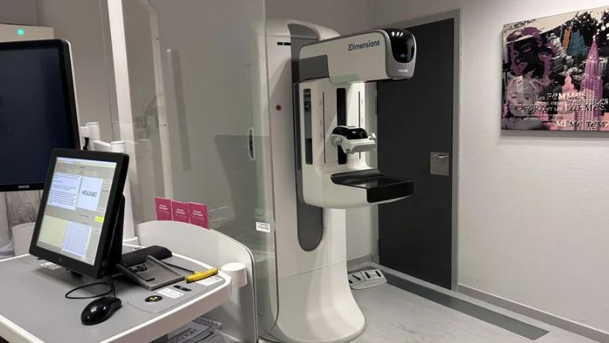 Una sala de cribado del cáncer de mama