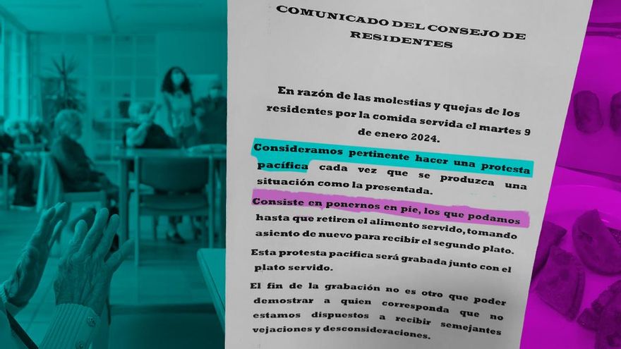 La misión imposible de protestar dentro de una residencia de mayores: "Nadie se quiere meter por miedo a represalias"