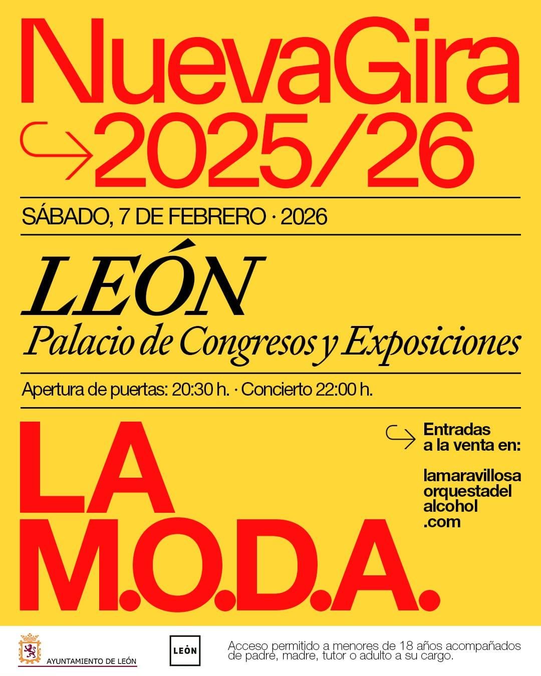 Concierto de La M.O.D.A. en León.