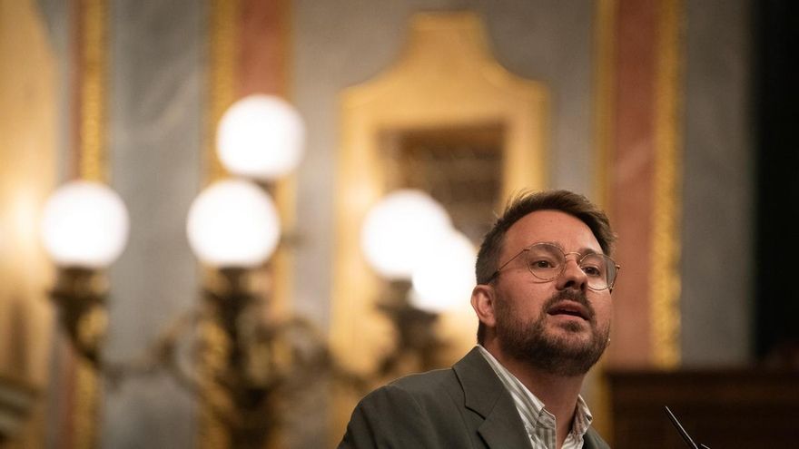 El portavoz adjunto de Sumar en el Congreso, Alberto Ibáñez