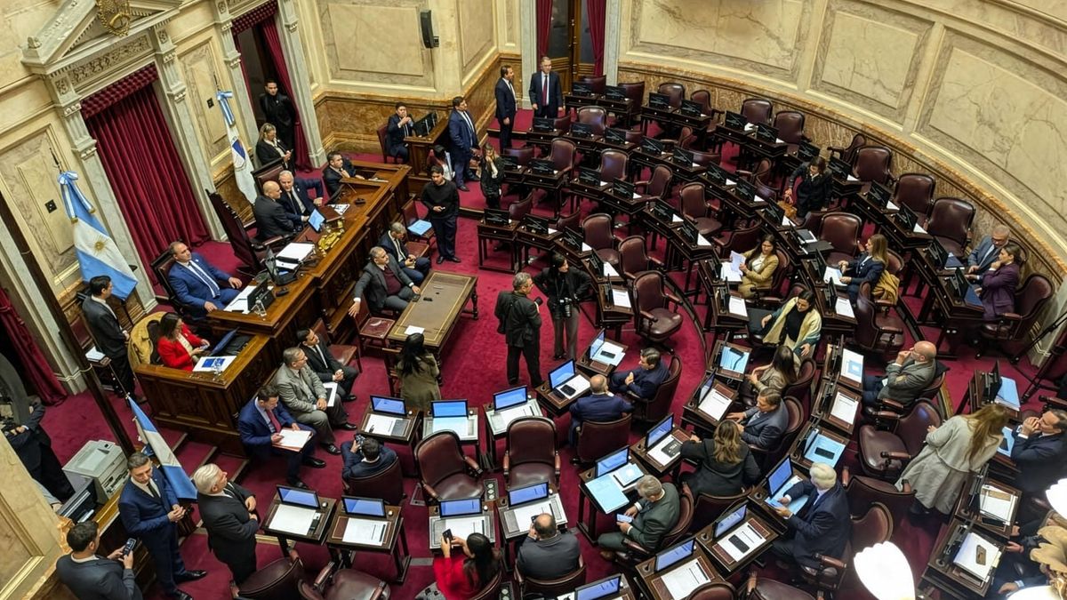 El recinto del Senado.