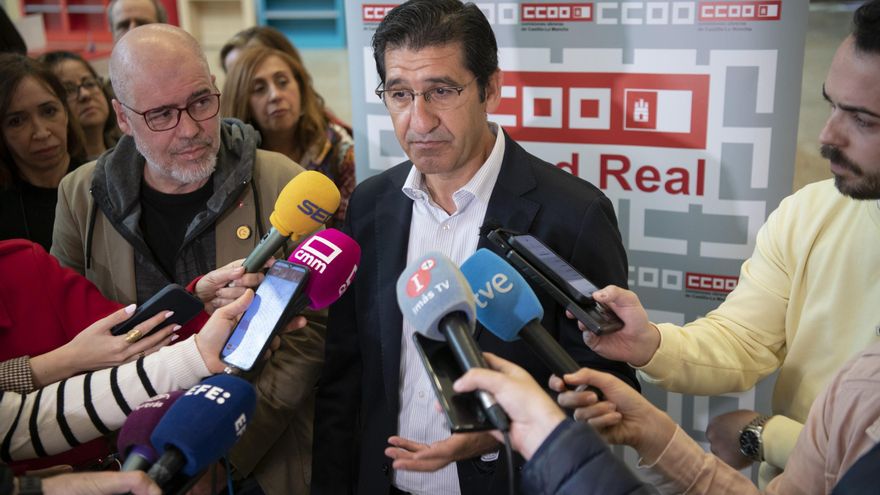 El vicepresidente segundo del Gobierno de Castilla-La Mancha, José Manuel Caballero, en Ciudad Real