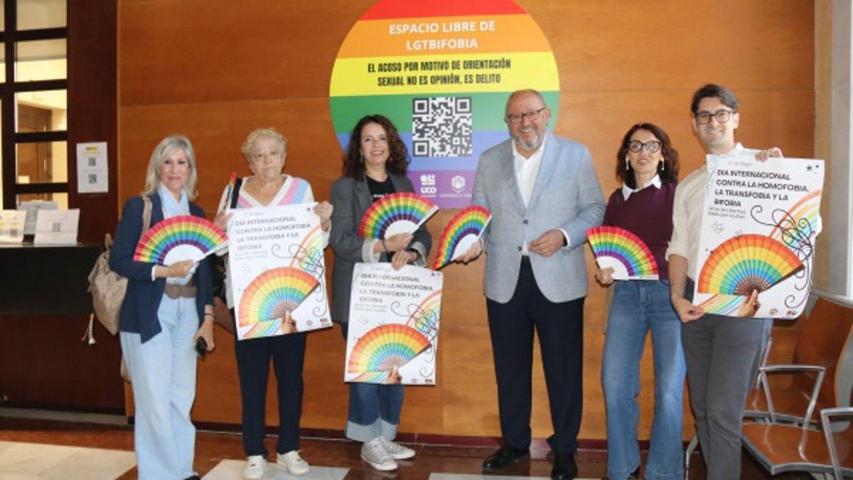 'Aires de libertad': la Universidad celebra el Día Internacional contra la LGTBIQA+ fobia