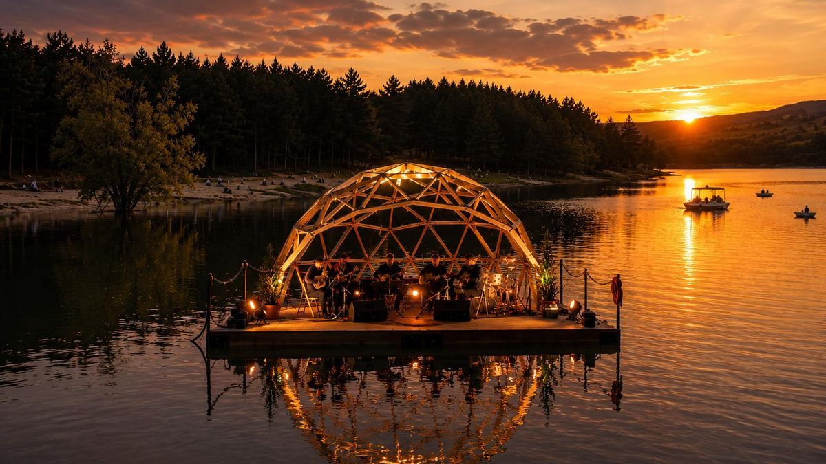 Noches del pantano: un concierto sobre el agua, un atardecer en El Rasillo y la sierra de fondo