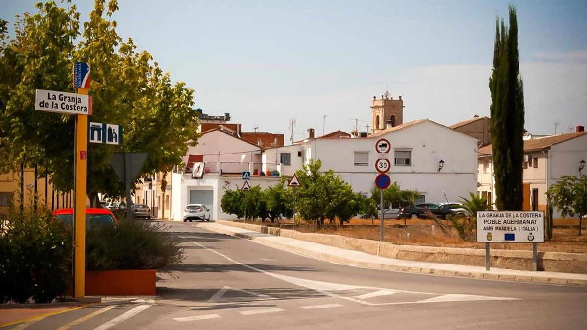 La localidad valenciana de La Granja de la Costera.