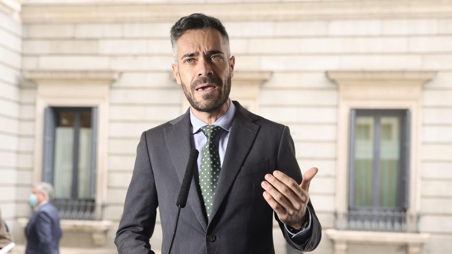 El portavoz parlamentario del PSOE, Felipe Sicilia