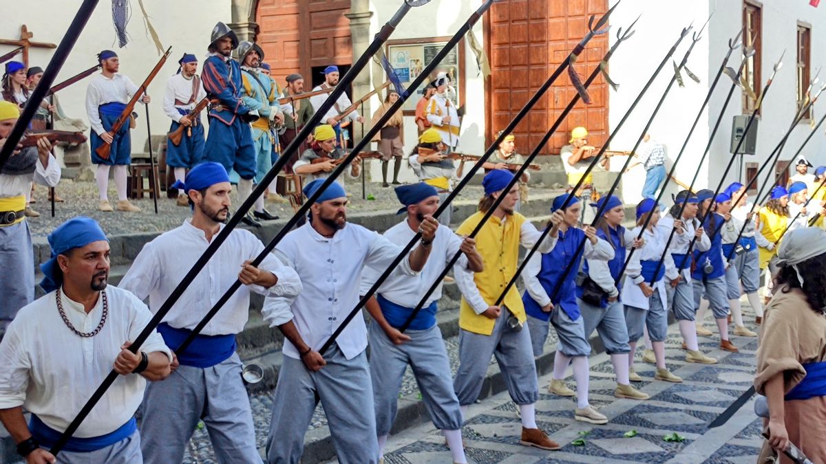 Image de archivo del 'Día del Corsario' en Santa Cruz de La Palma.