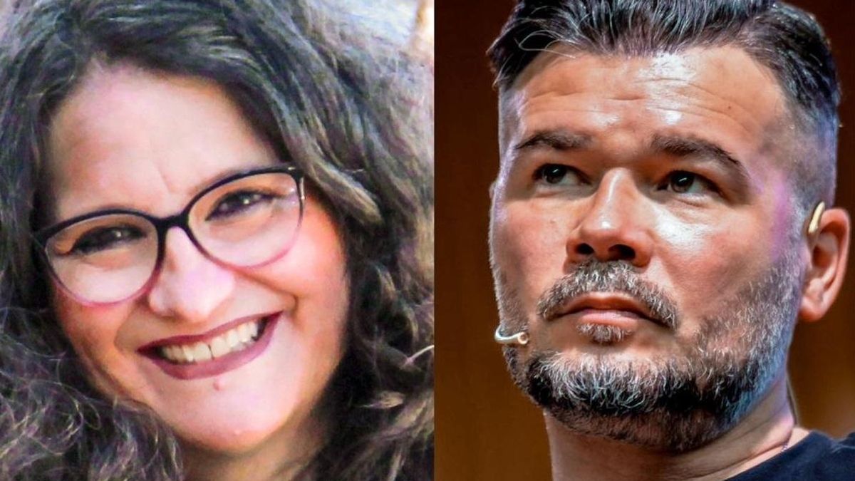 Mónica Oltra y Gabriel Rufián