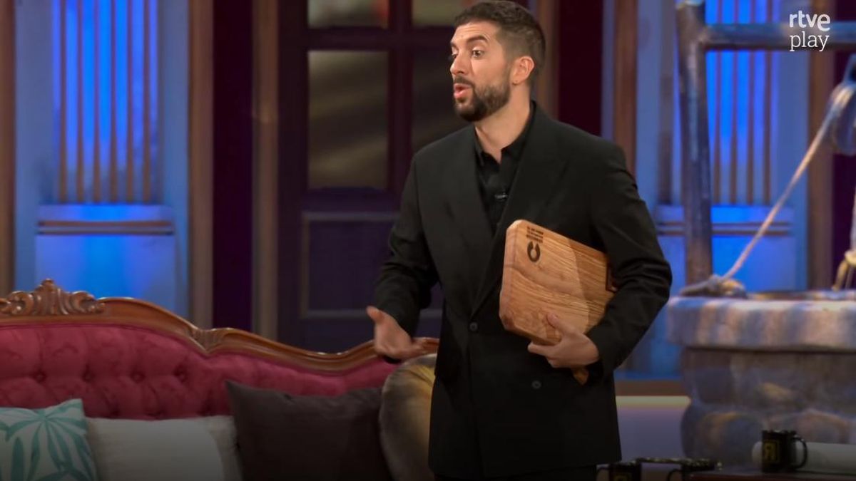 David Broncano, con el regalo