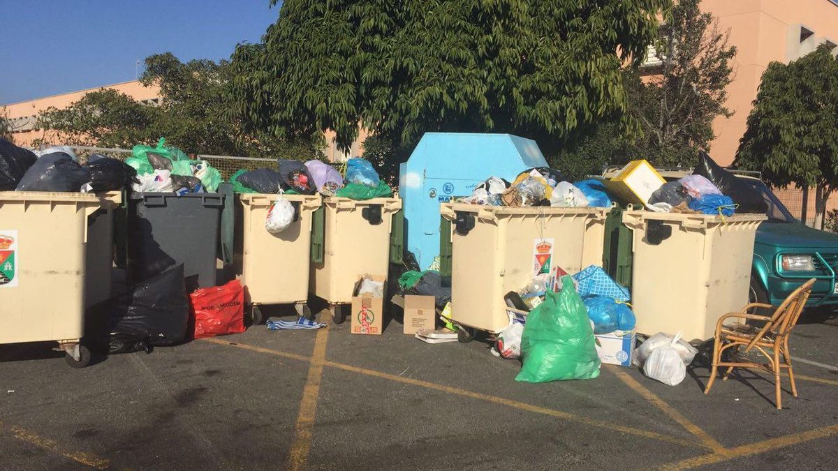 La huelga de basura de Mogán, en imágenes