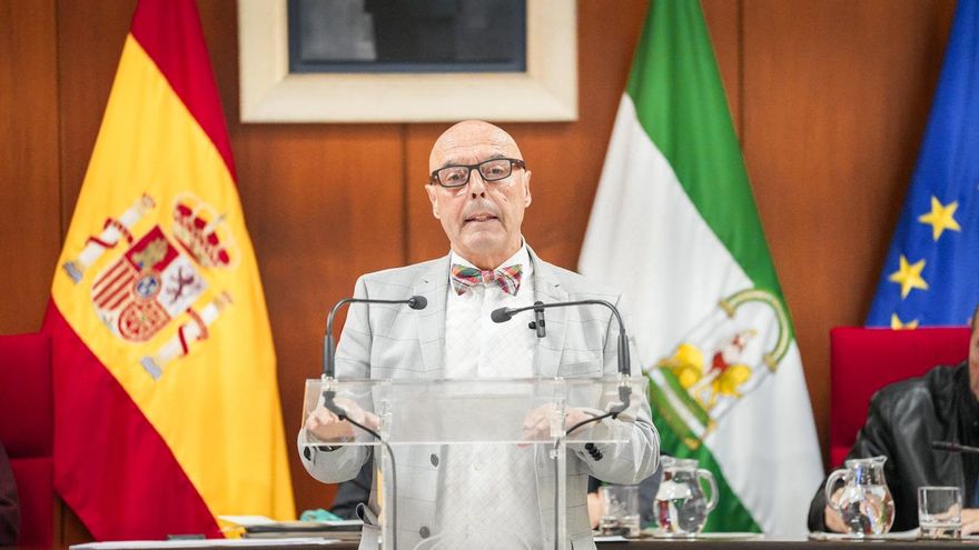 El portavoz del PSOE, Antonio Hurtado.