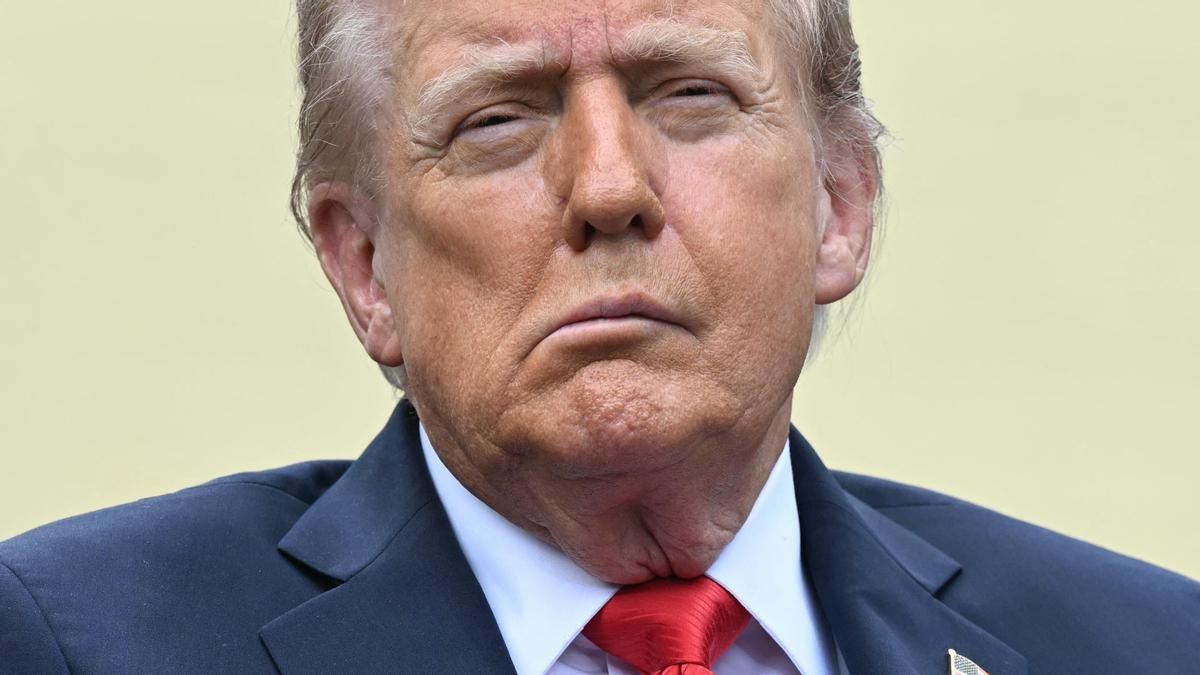 El presidente de EEUU, Donald Trump, en la conmemoración del 11-S en el Pentágono, el 11 de septiembre de 2025.