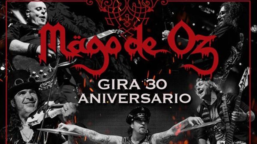 Mägo de Oz celebra sus 30 años sobre lso escenarios