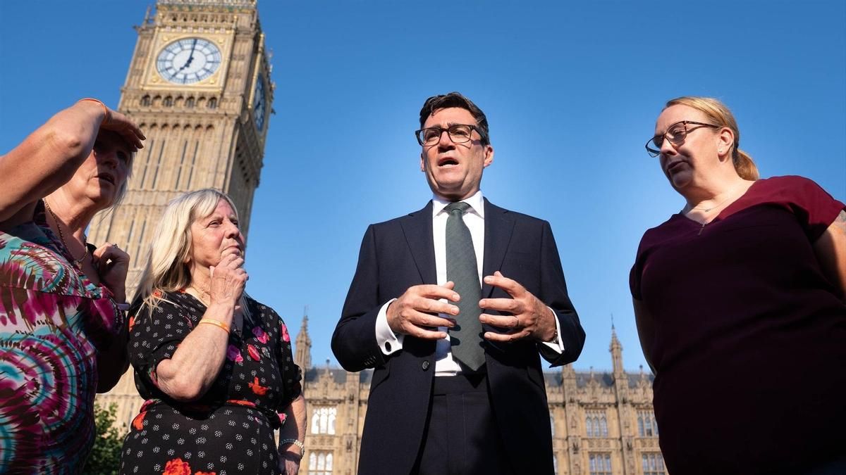 El Partido Laborista nombra a Andy Burnham para sustituir a Starmer como primer ministro del Reino Unido