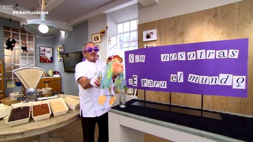 Karlos Arguiñano en tu cocina el 8M