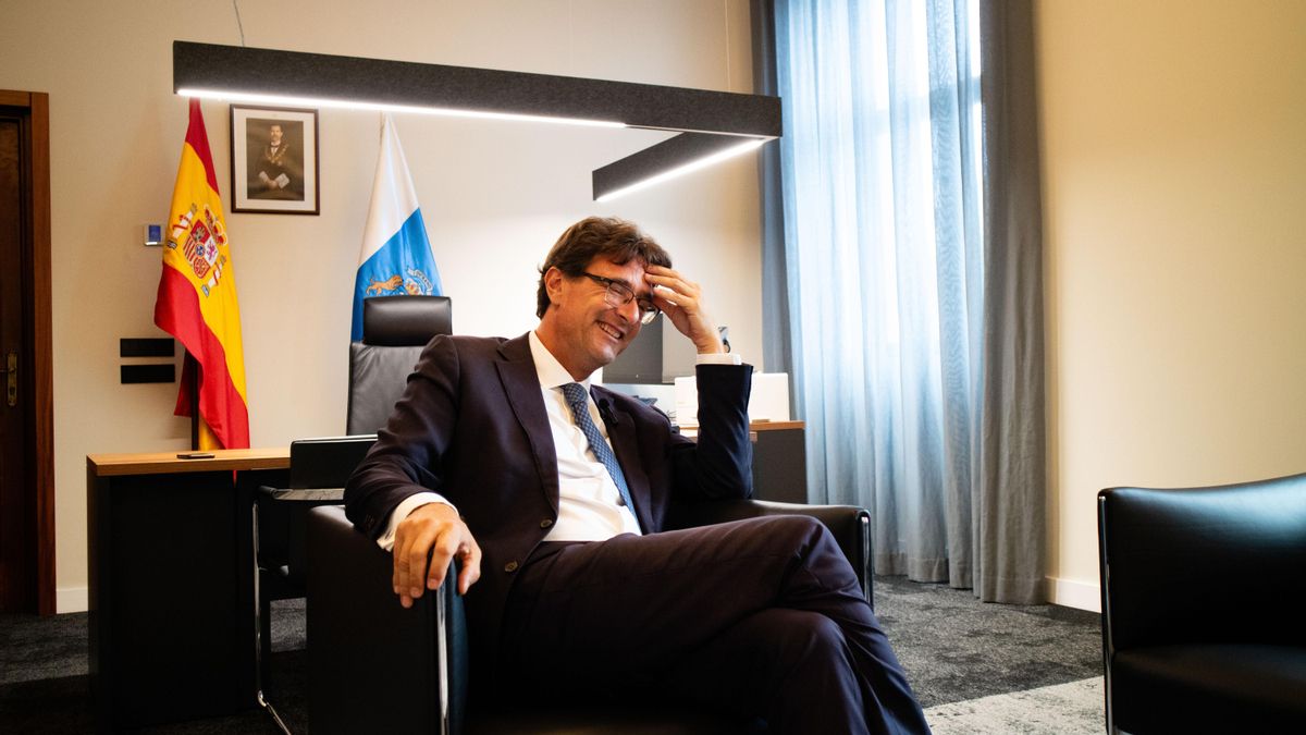 Juan Avello, presidente del Tribunal Superior de Justicia de Canarias en entrevista con Canarias Ahora