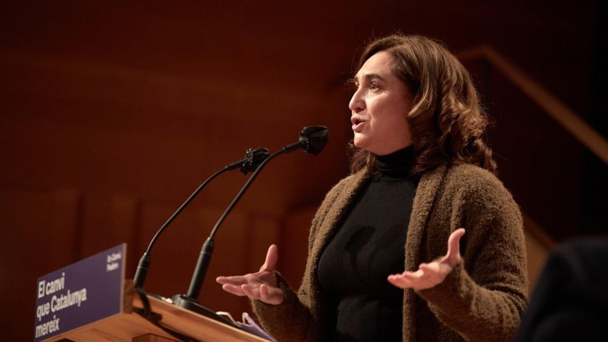 La alcaldesa de Barcelona, Ada Colau. EFE/David Borrat/Archivo
