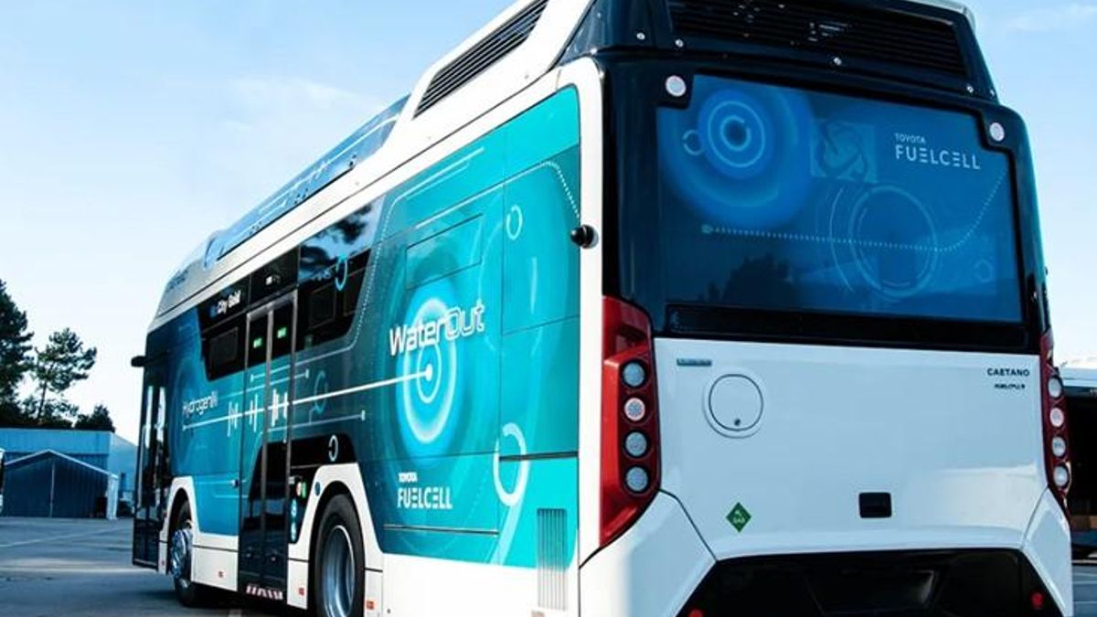 Bosch desarrolla una pila de combustible que se instala en el techo de los autobuses urbanos