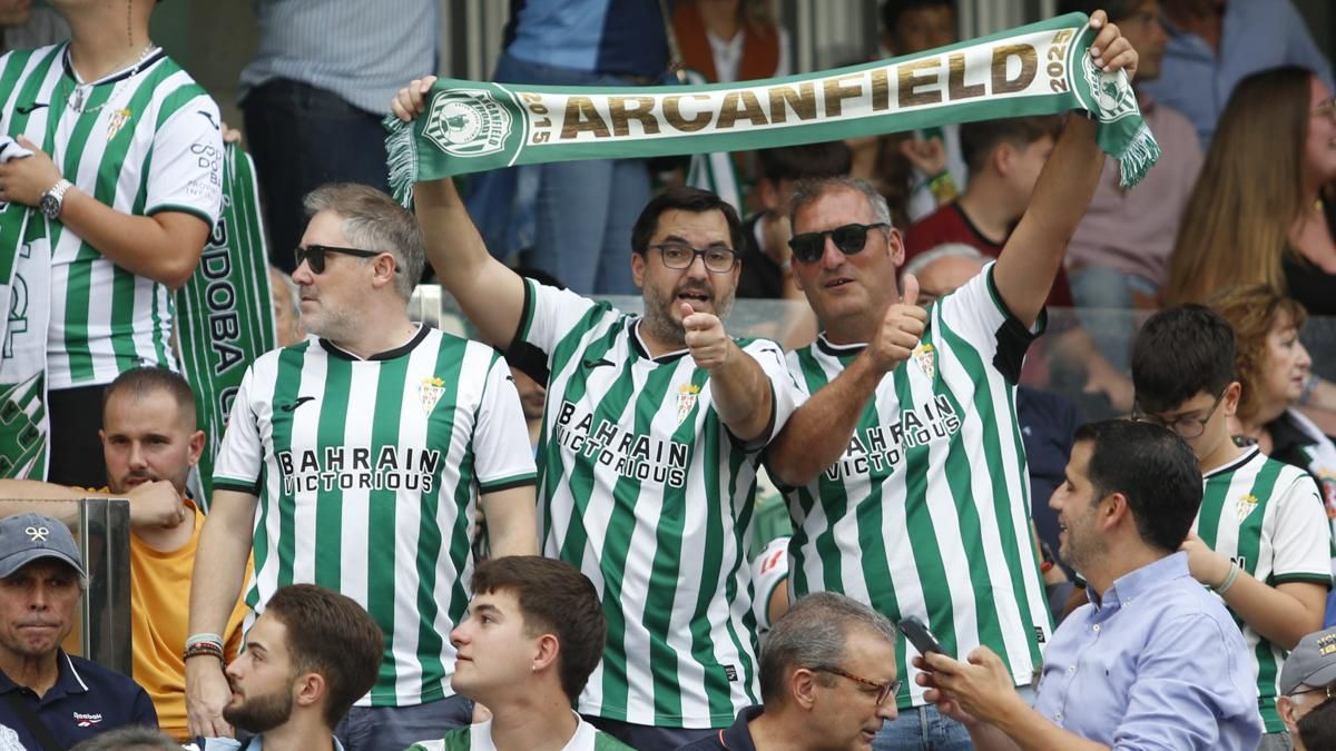 Grada Blanquiverde del Córdoba CF - UD Almería
